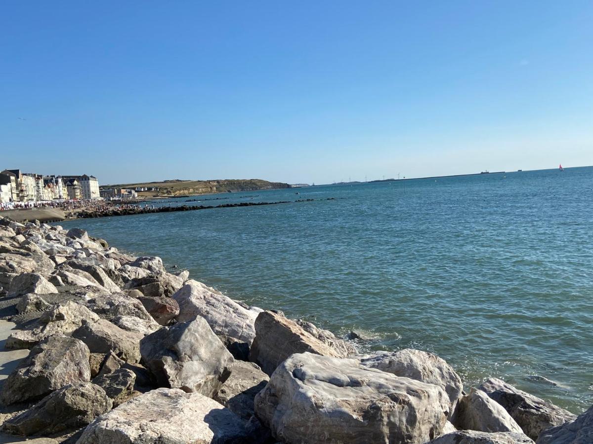 Studio " Escale En Bord De Mer " Wimereux Esterno foto