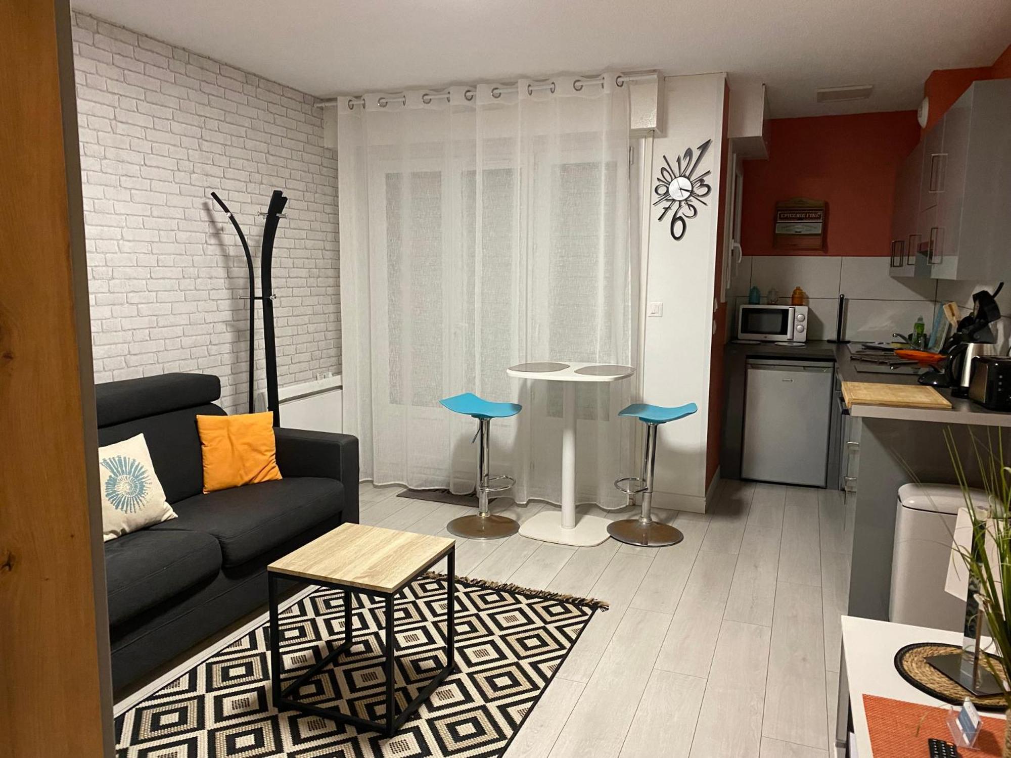 Studio " Escale En Bord De Mer " Wimereux Esterno foto