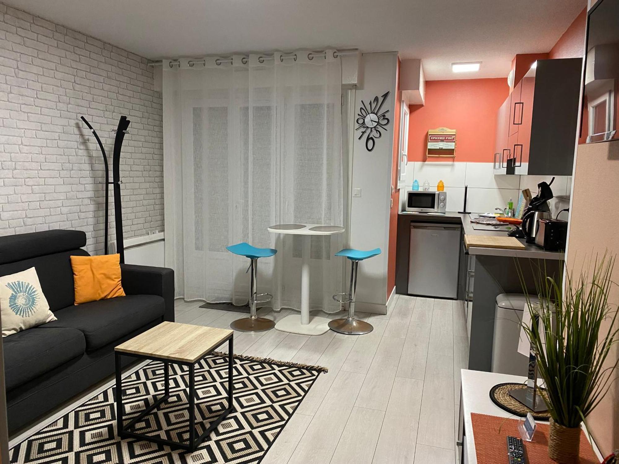 Studio " Escale En Bord De Mer " Wimereux Esterno foto